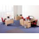 Maestro Panel End 800mm Deep Straight Office Desk